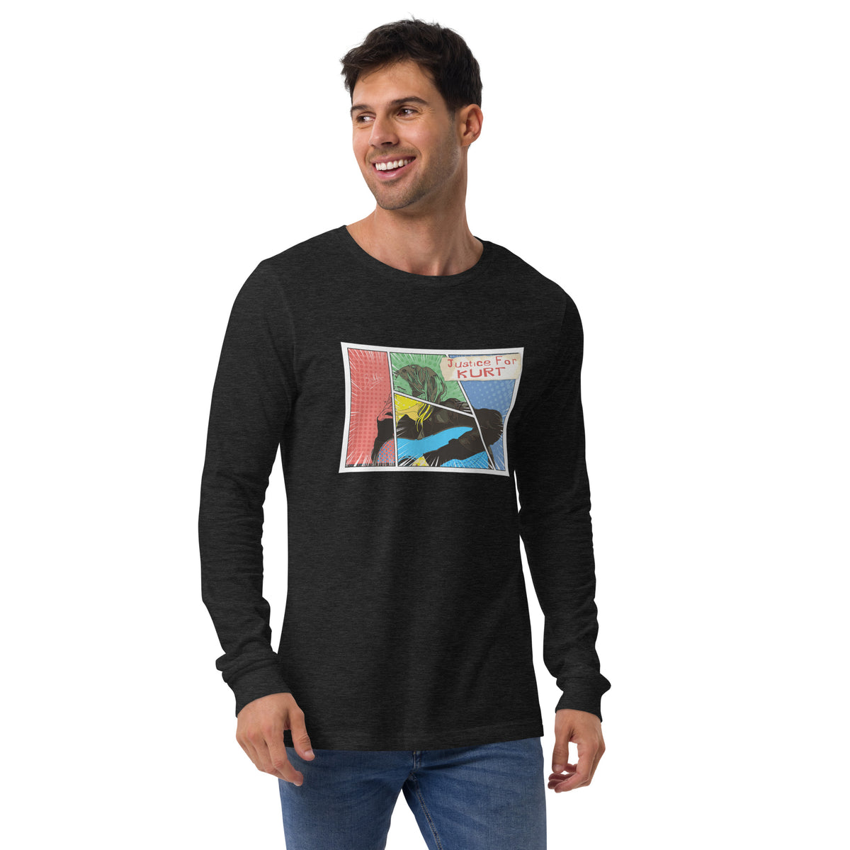 Justice For Kurt Unisex Long Sleeve Tee – Who Killed Kurt